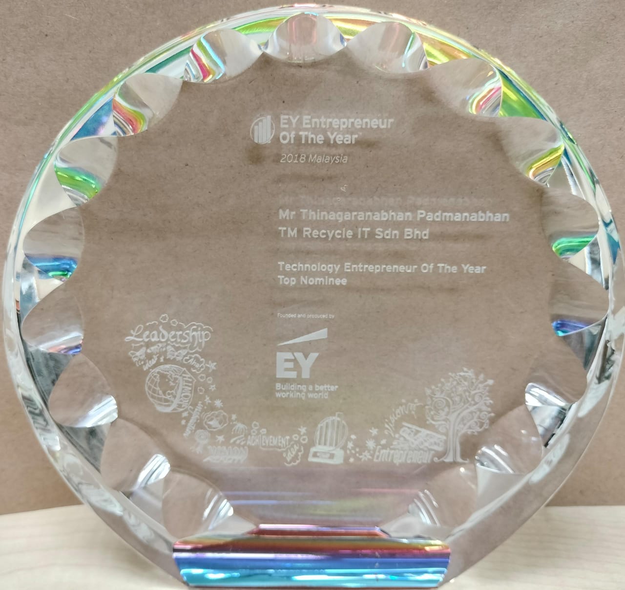 EY ENTREPRENEUR OF THE YEAR 2018 MALAYSIA