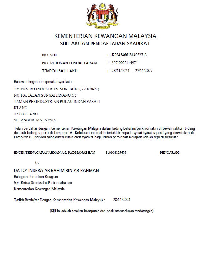 KEMENTERIAN KEWANGAN MALAYSIA MOF 2024-2027