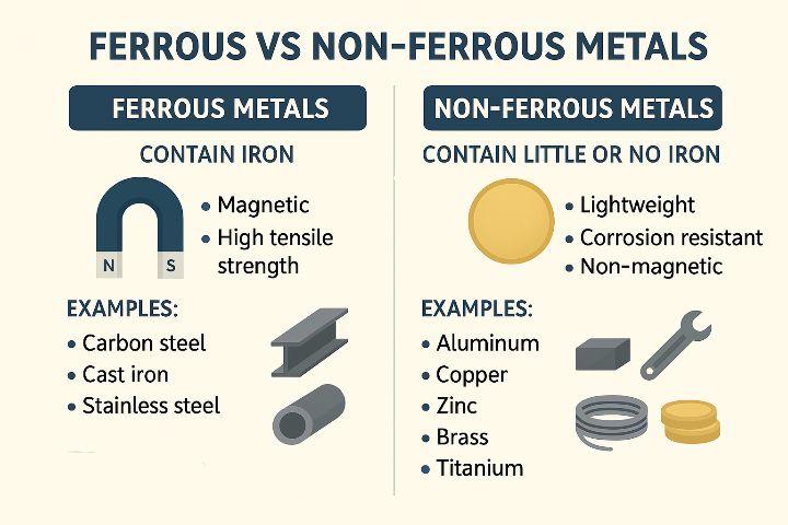 Ferrous and non ferrous
